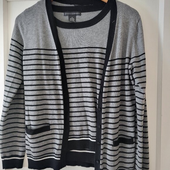 Grace Elements sweater twinset size small - Picture 1 of 4